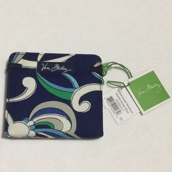 Vera Bradley Accessories - Vera Bradley Notebook Mediterranean Blue